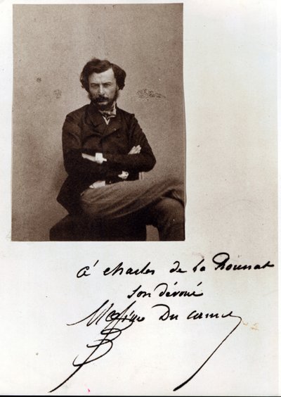 Maxime du Camp, c.1852 by French Photographer